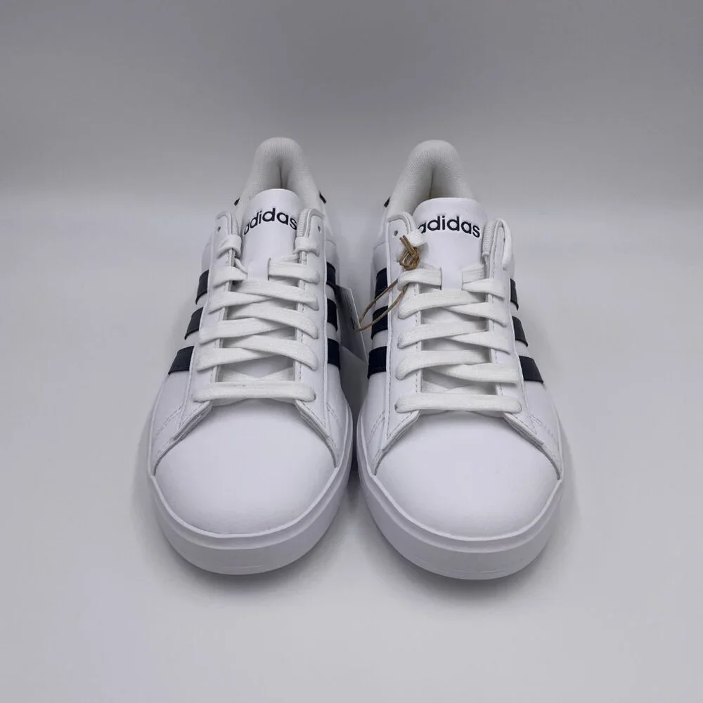 adidas Grand Court 2.0 White Legend Ink Women's Shoes - Picture 3 of 8